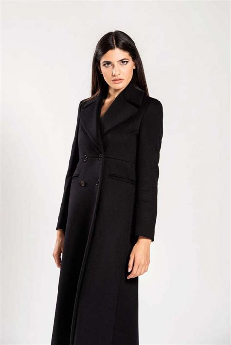 cappotto nero elegante|cappotti da donna.